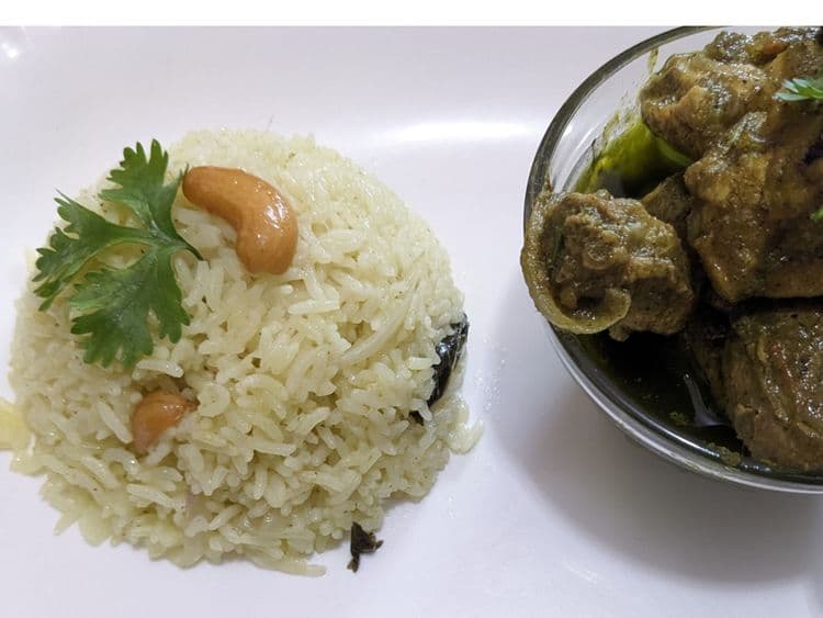 Plain Ghee rice  recipe