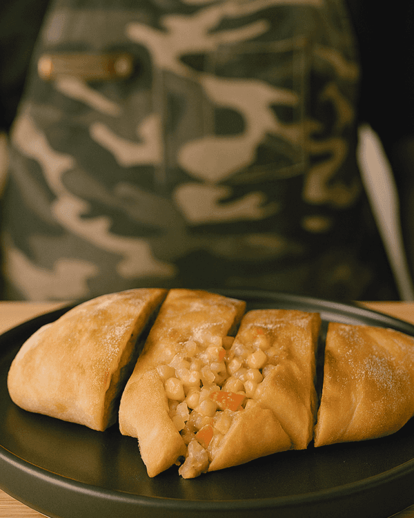 Blackened Chicken Calzone recipe