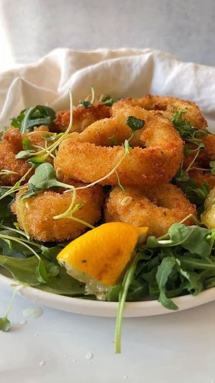 Crispy Fried Calamari recipe