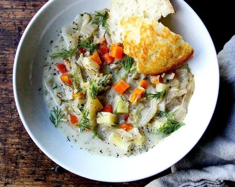 Creamy Cabbage Soup recipe