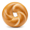 small bagels, split