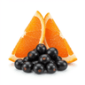 drops of orange food colour which is optional