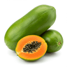 green papaya or chayote, peeled and sliced