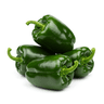 green poblano peppers, roasted, peeled, and seeded