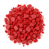 Red velvet crumbs