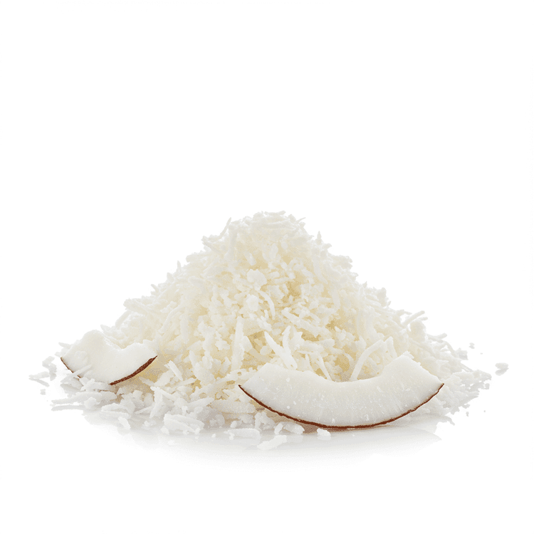 unsweetened shredded coconut