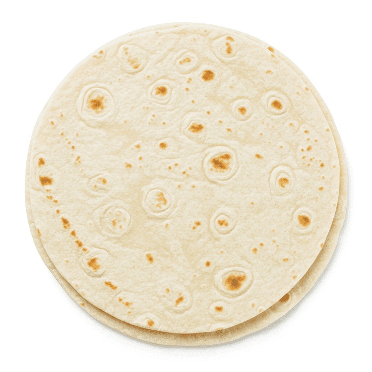 white corn tortilla