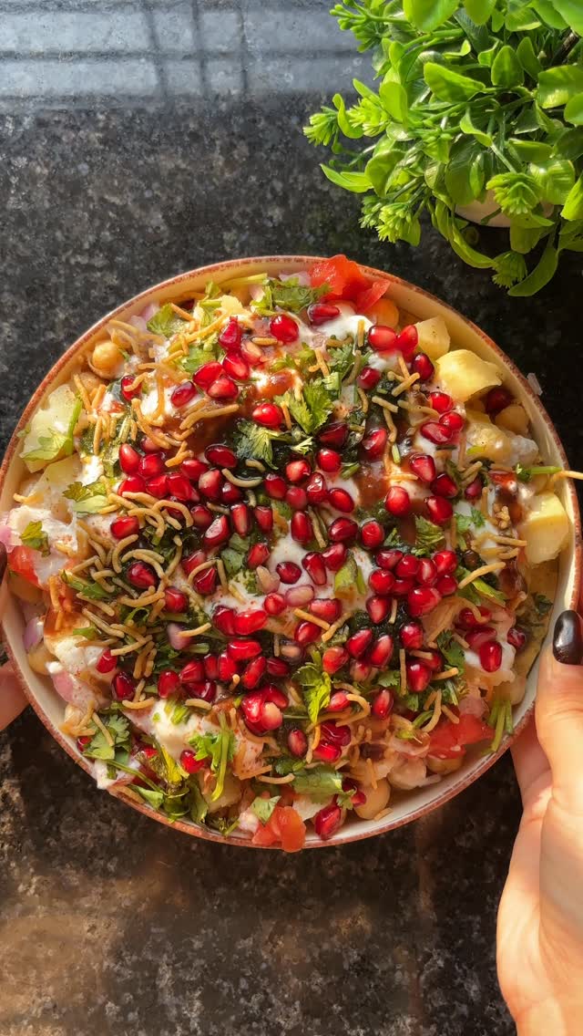 Holi Special Diet-Friendly and High Protein Chaat recipe