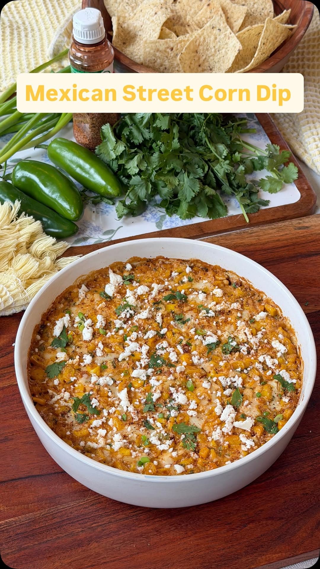 Mexican Street Corn Dip recipe