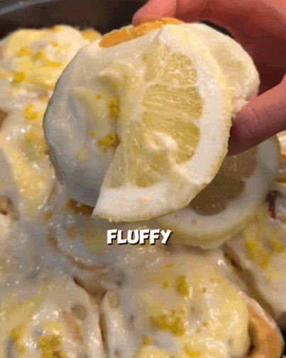 Lemon Cinnamon Rolls recipe