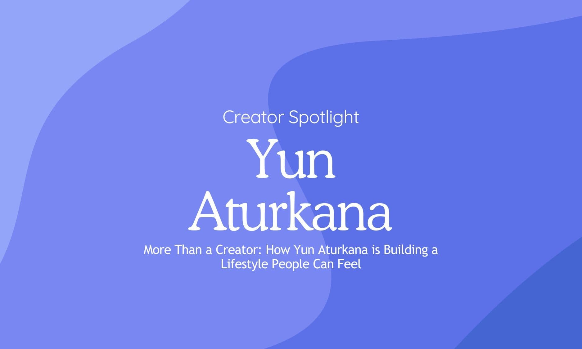 A banner mentioning the author's name and the article title