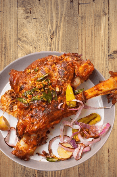 Bakri Eid Special Raan Roast recipe