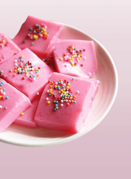 Pink China Grass Dessert recipe