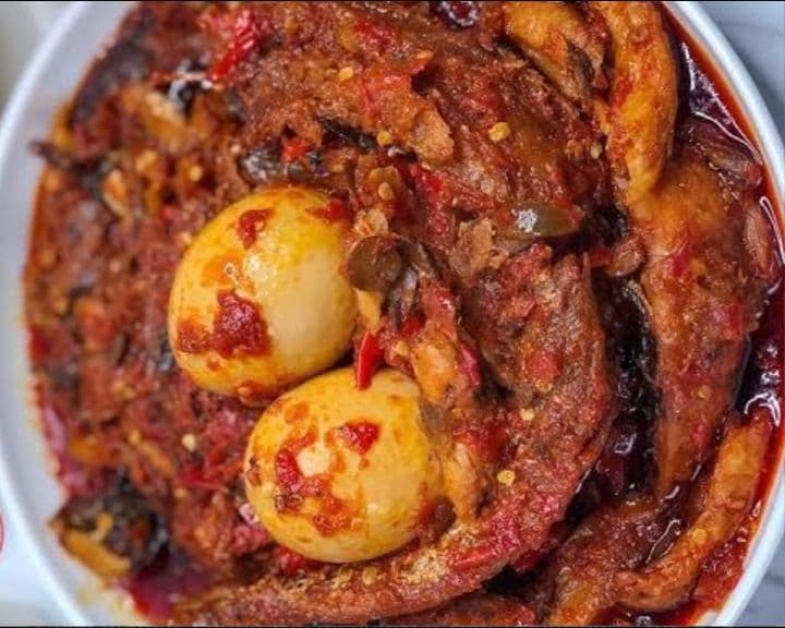 Fried oil pepper stew, Dish with anything recipe