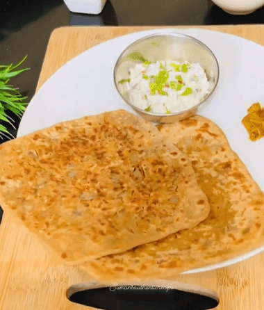 Aloo Bhujiya Paratha recipe