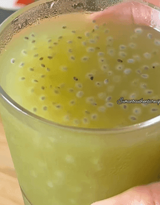 Raw Mango Ice Cubes for Instant Mango Sharbat recipe