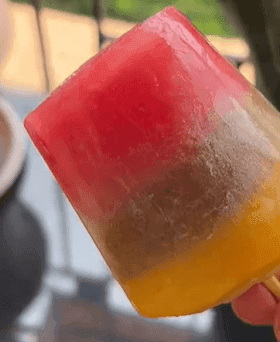 3 Layers Fruit Popsicle recipe