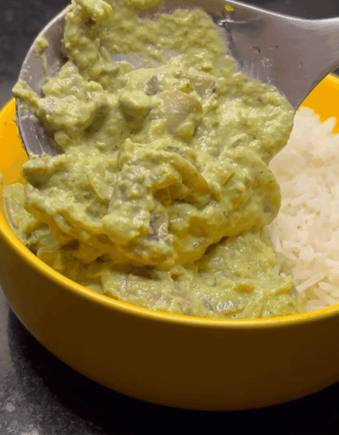 Creamy Coriander Mushrooms recipe