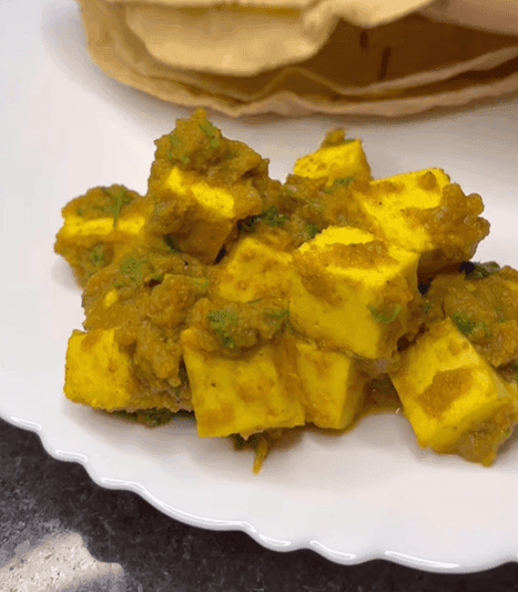 No Oil Paneer recipe