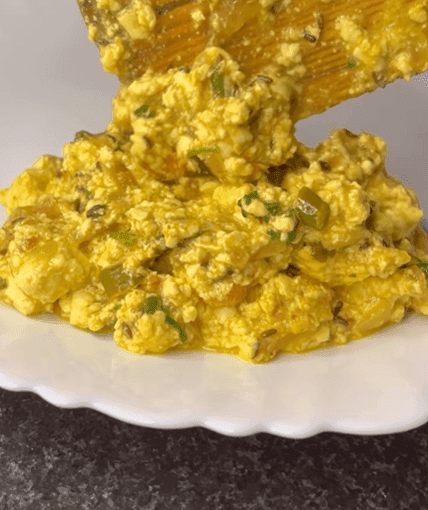 Amritsari Paneer Bhurji recipe