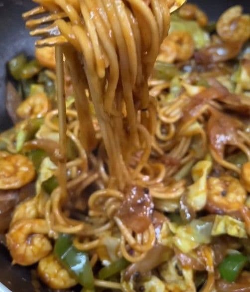 Prawn Curry Noodles recipe