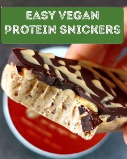 Healthy Vegan Snicker Bars recipe