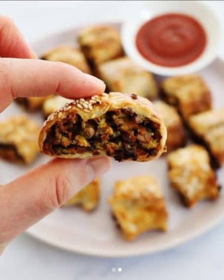 Vegetarian Sausage Rolls recipe