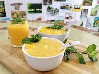 Mango Pearl Ball Sago Dew recipe
