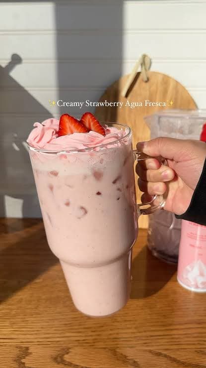 Strawberry Agua fresca recipe