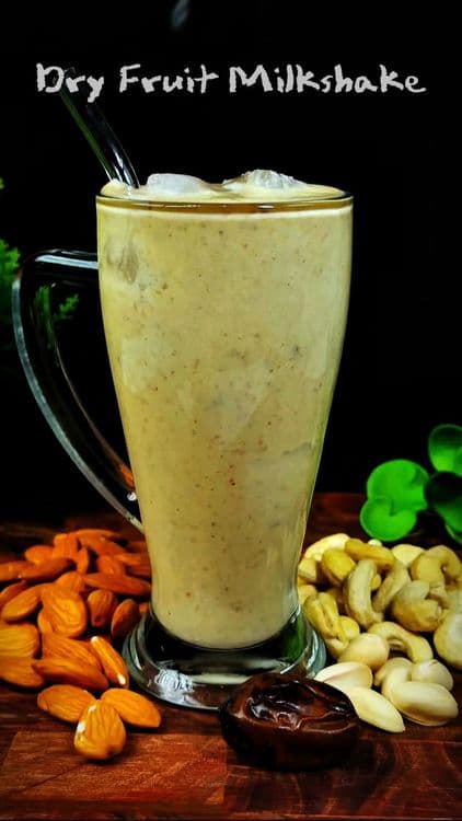 Classic Dry Fruit Milkshake recipe