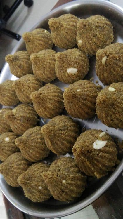 Green Moong Modak π recipe