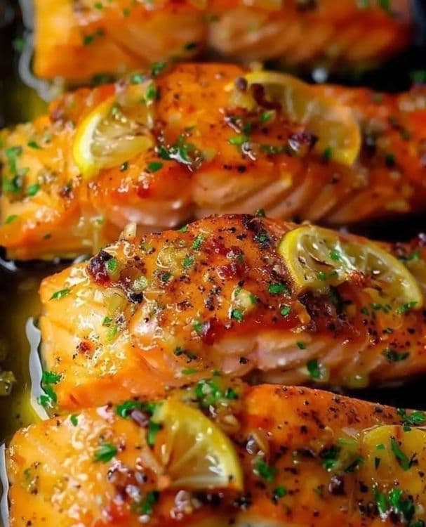 Honey Ginger Salmon recipe