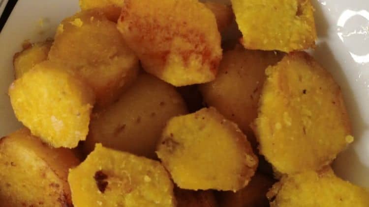 Fried sweet potatoes recipe