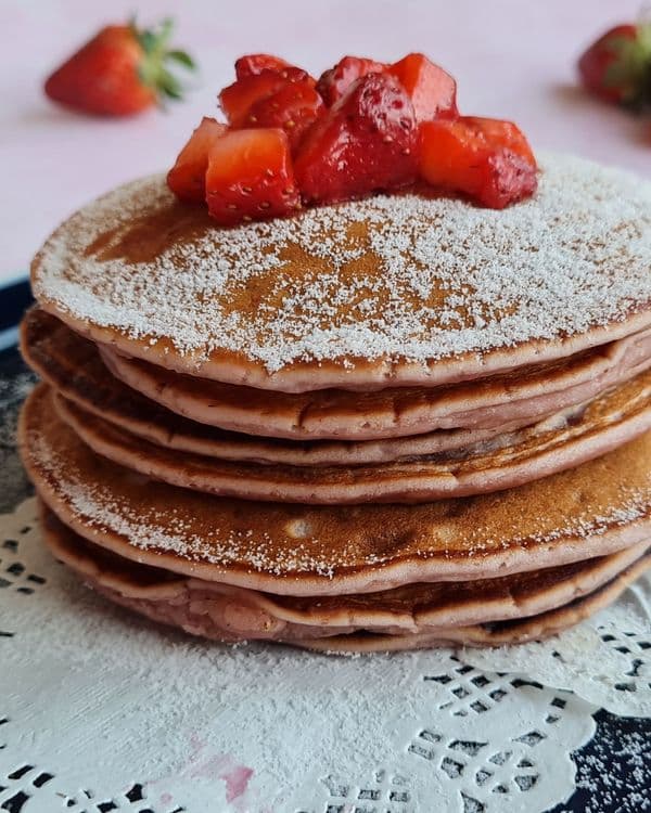 Strawberry Pancakes recipe