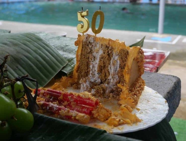 Golden Carrot Cake recipe