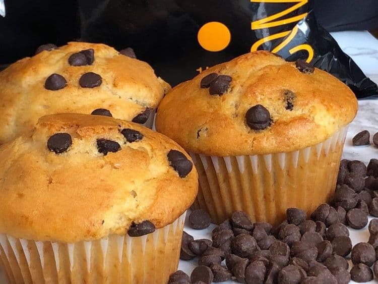 Bakery Style Chocolate Chip Muffins recipe