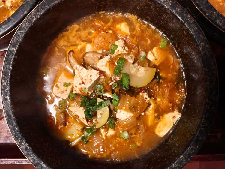 Kimchi Soondubu Jjigae recipe