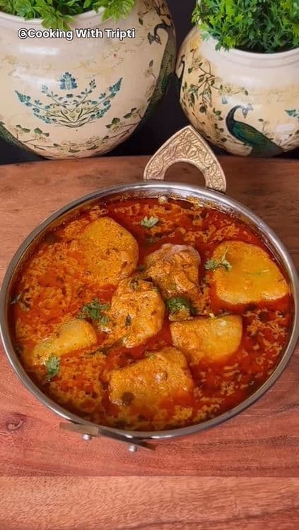 Dahi Aloo Ki Sabji recipe