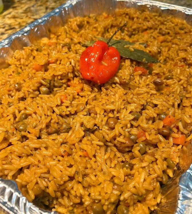 Chicken Pelau recipe