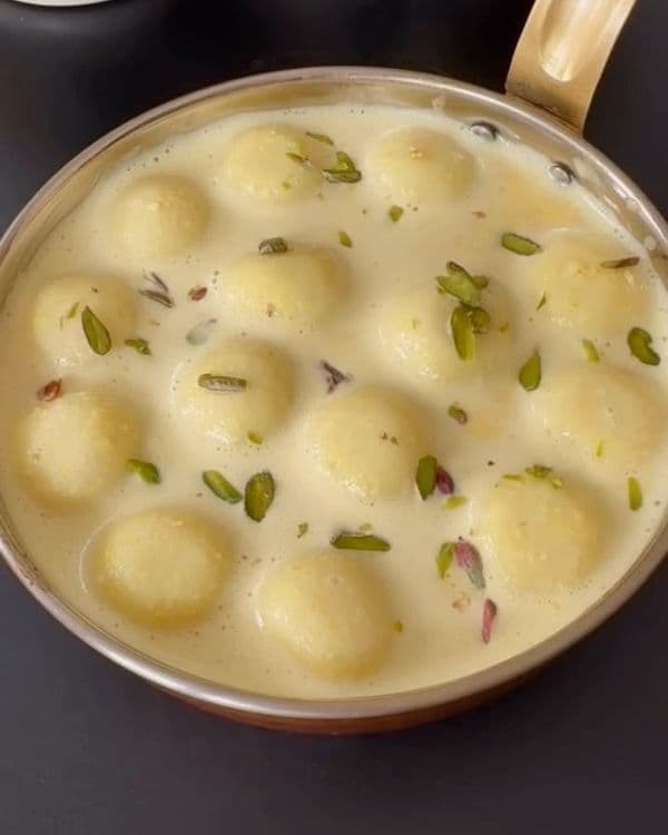 Angoori Rasmalai recipe