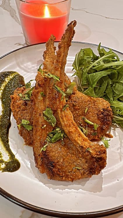 Spiced Lamb Chops recipe