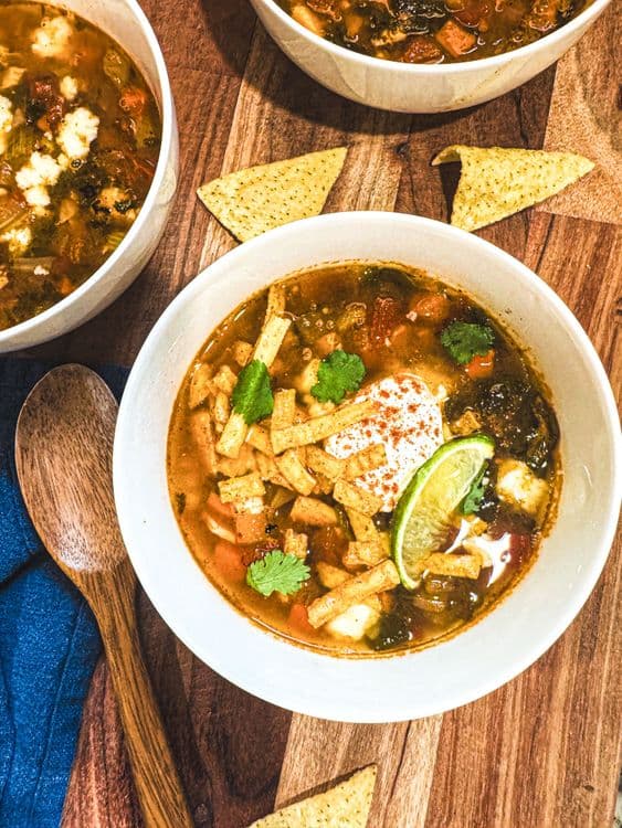 Easy Chicken Tortilla Soup recipe