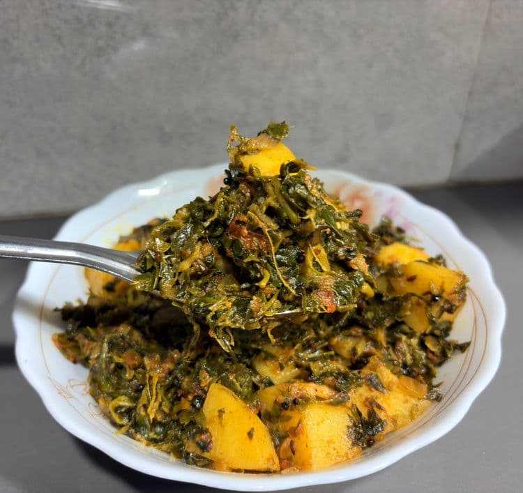 Methi Aloo ki Sabzi recipe