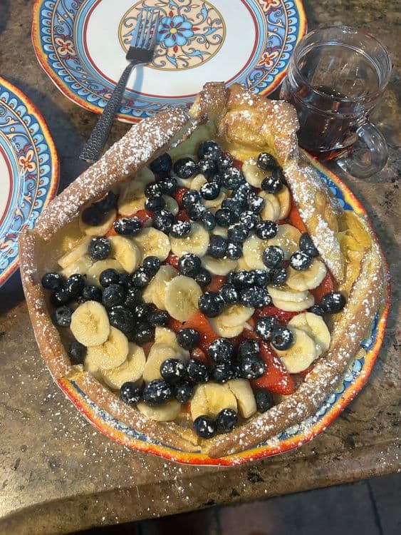 Fruity Dutch Baby recipe