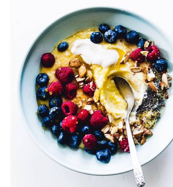 Creamy Polenta Porridge recipe