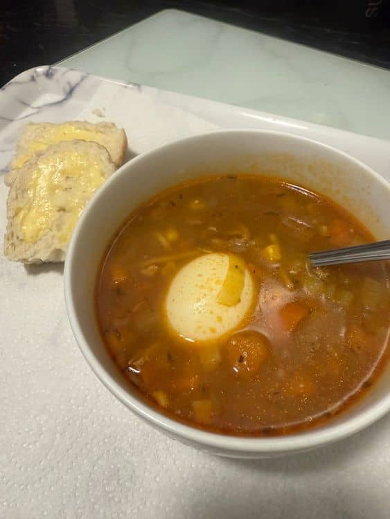 Chicken and Vegetable Noodle Soup recipe