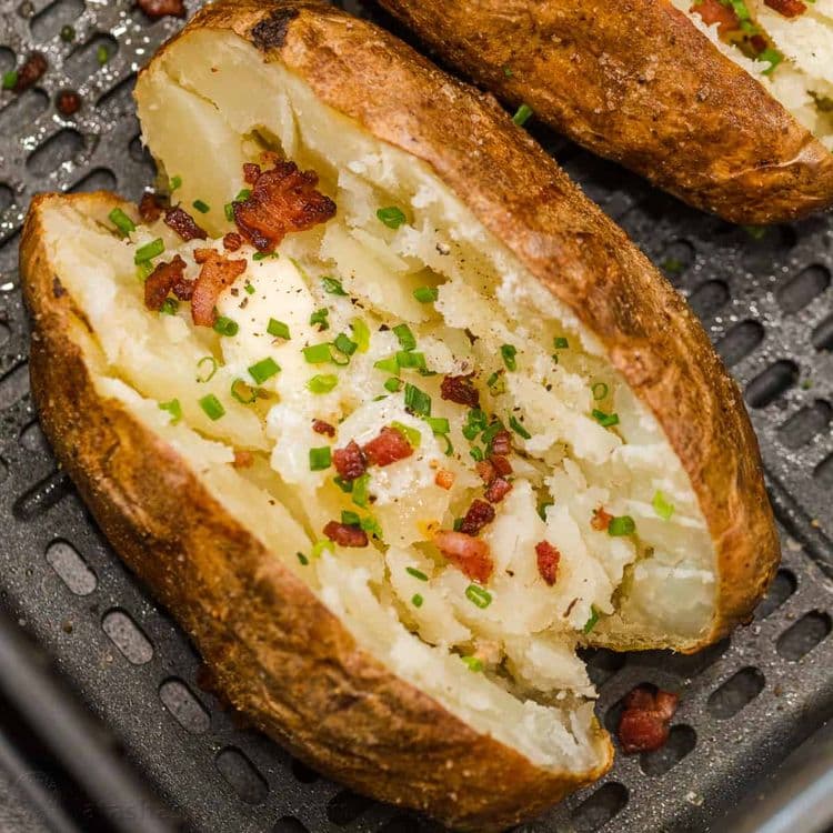 Baked Potato in the Air Fryer recipe
