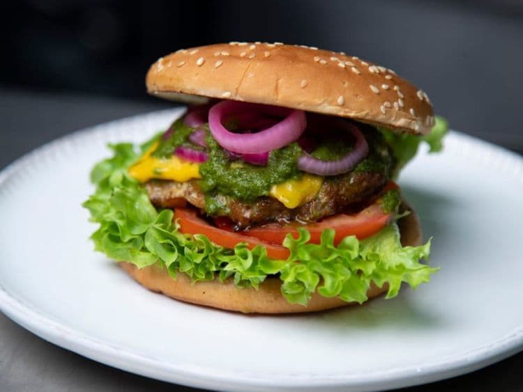 CHAPLI KEBAB BURGER recipe