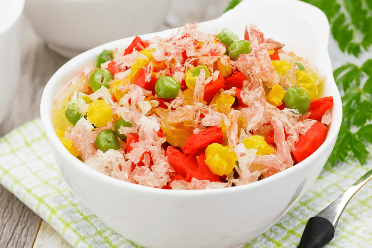 Multicolor Rice and Vegetable Salad recipe