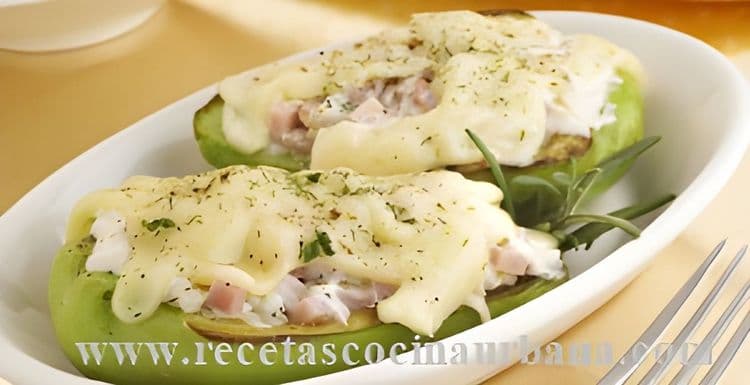 Stuffed Chayotes recipe